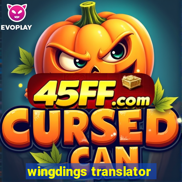 wingdings translator